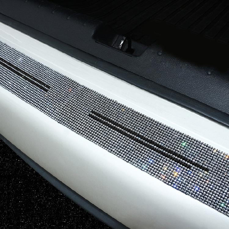Protector Sill Scuffs Car Auto Door Plate Antiscratch Sticker Bumper Bling Strip