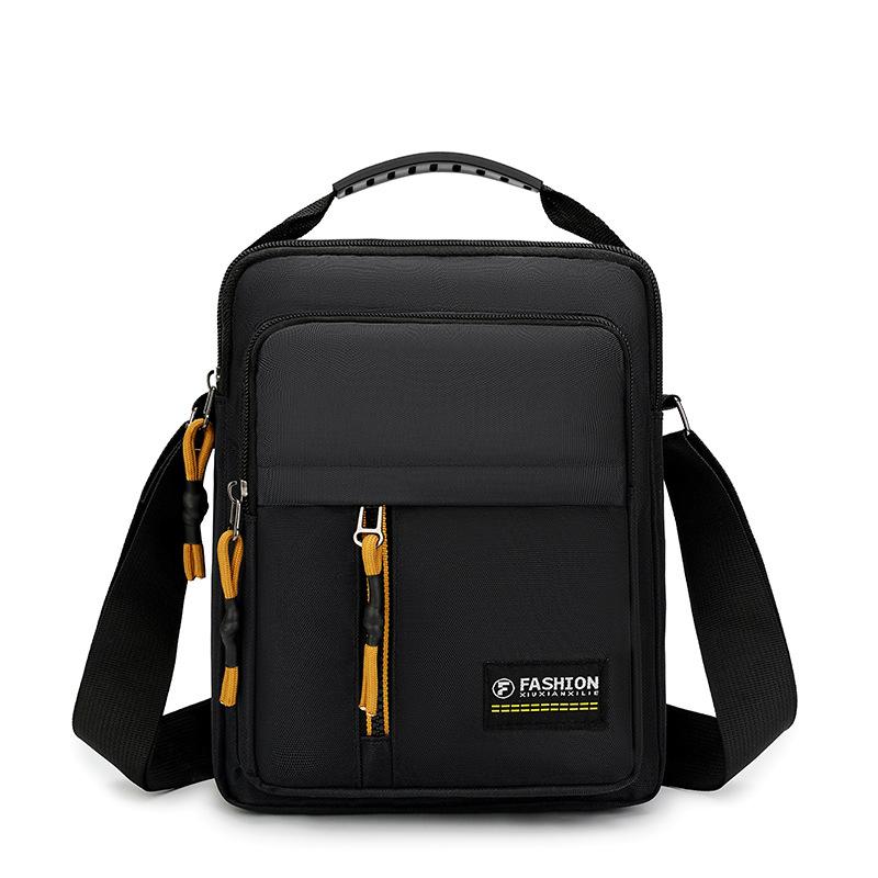 

Новая простая наплечная сумка Новая сумка для поездок Ручная мужская сумка Портативная сумка-джокер Деловая сумка через плечо