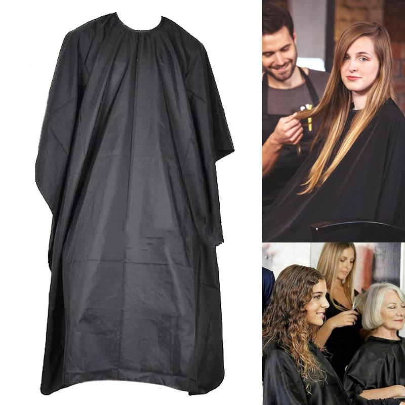 Hair Cutting Cape Full Length Barber Gown for Men and Women with Hook Closure