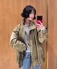 Generalidea Unisex Volume Blouson Bomber Jumper [Light Khaki] / Gf1Ujp005