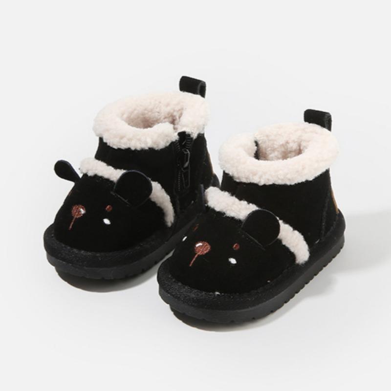 Dívčí zimní sněhule Dětské batolecí boty Kreslené bavlněné boty Chlapecké teplé bavlněné boty
