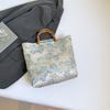 Women S Canvas Underarm Bag Casual Shoulder Handbag For Work Daily Use