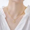 Six-Pointed Star Pendant Necklace: Elegant, Stylish, Hollow Design for a Chic Look