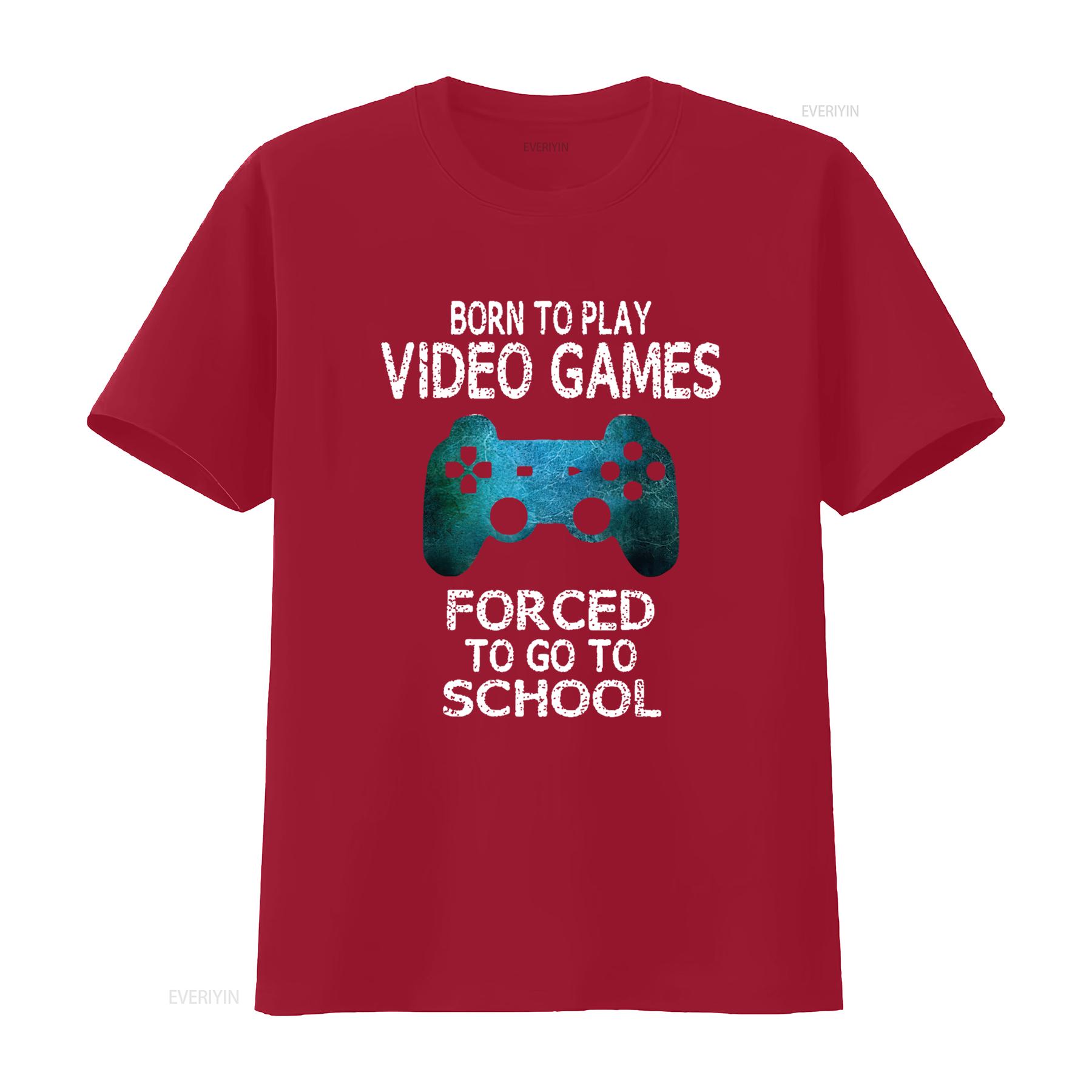 Mens Gamer Funny Quote Gaming Video Game Boys T Shirtns Girls Shirt Black vintage Washed Comfortable Versatile Stretched Casual S