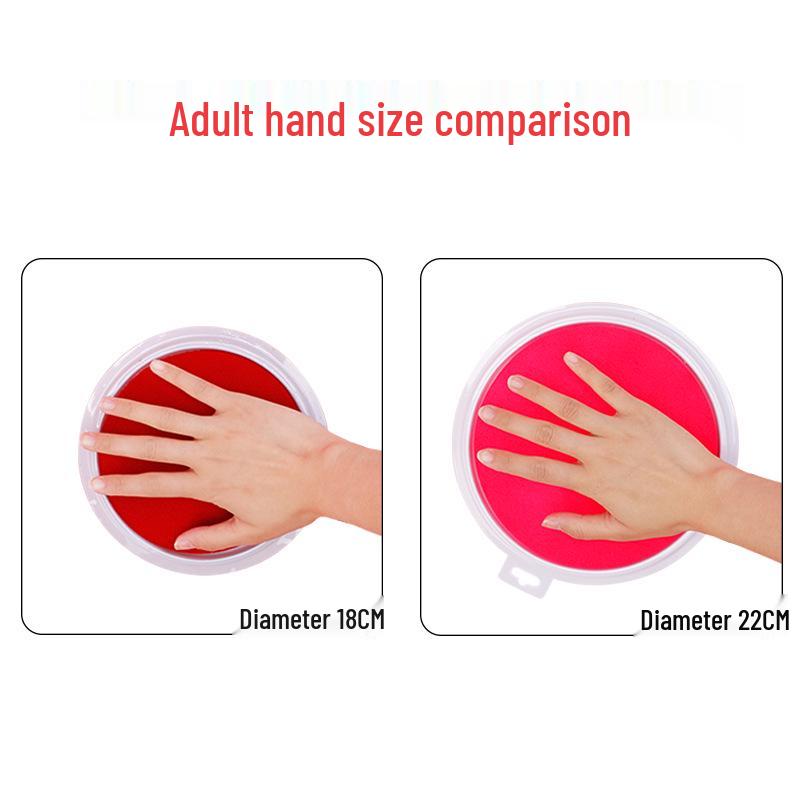 Washable Finger Paint Ink Pad for Kids: Perfect for Kindergarten Art and Palm Prints