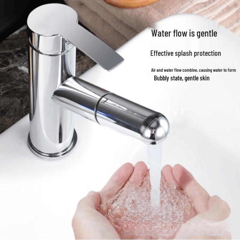 OEING Pull-Out Bathroom Sink Faucet