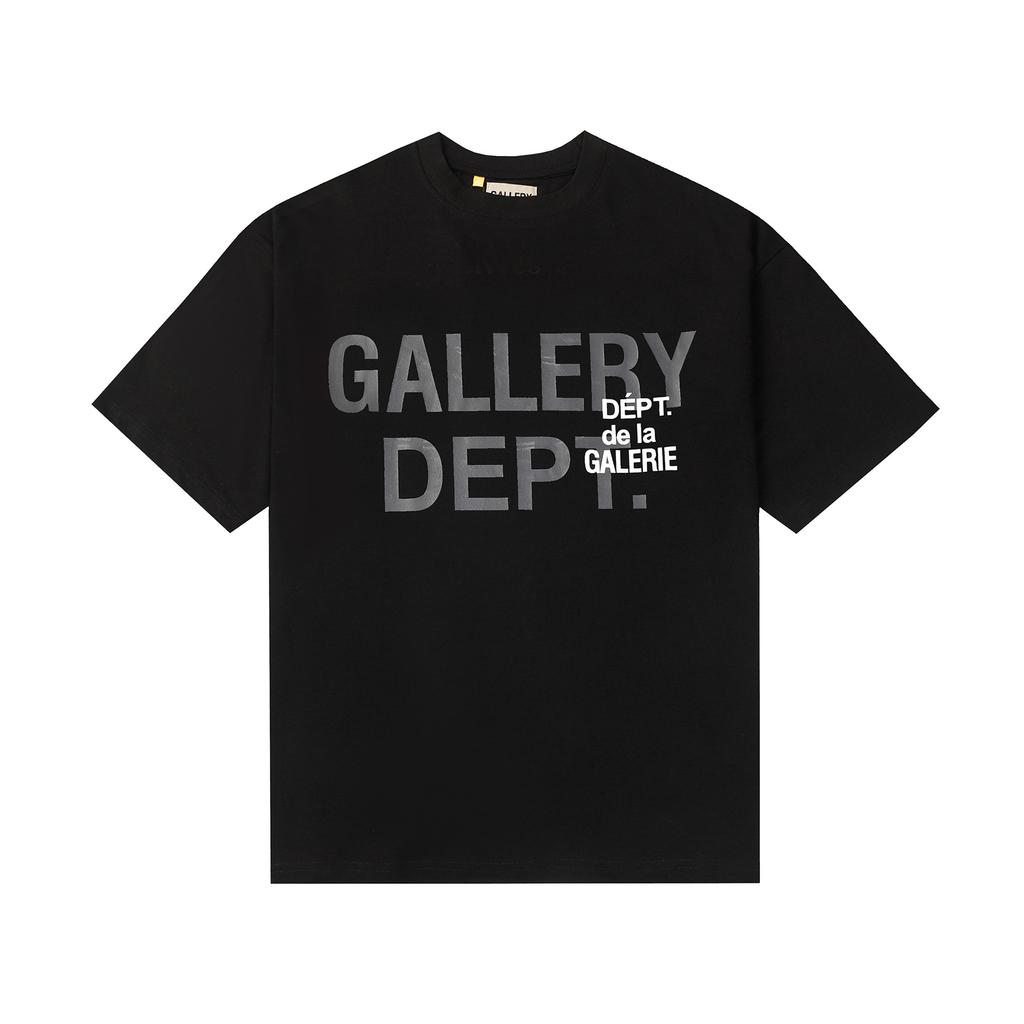 Wholesale GALLERY DEPT washed old short-sleeved beauty tide retro skull print couple loose T-shirt summer