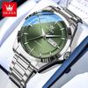 OLEVS Men's Automatic Mechanical Watch - Day/Date, Waterproof, Luminous, Steel Band