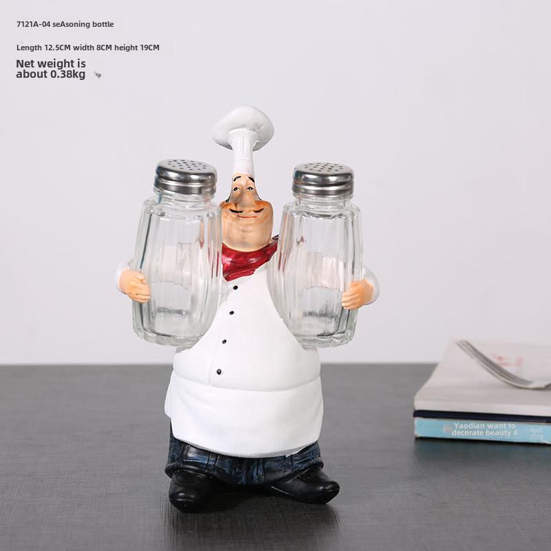 Figurine Chef Resin For Living Room Cake Shop Decoration Gifts Students For