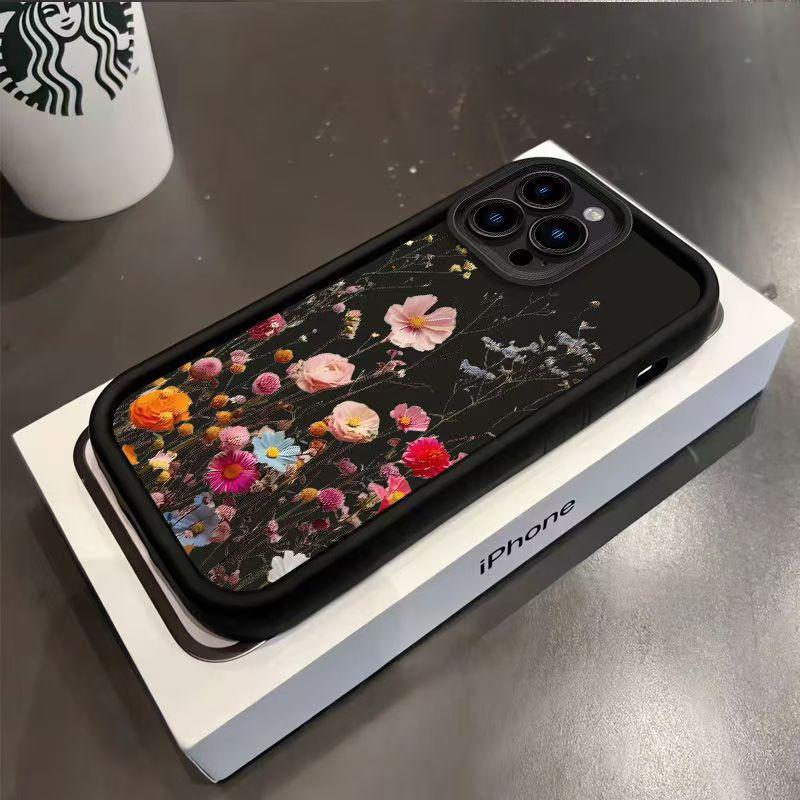 Colorful Flowers for IPhone11 12 13 14 15 Phone Case Apple 16PROMAX Protective Case XR