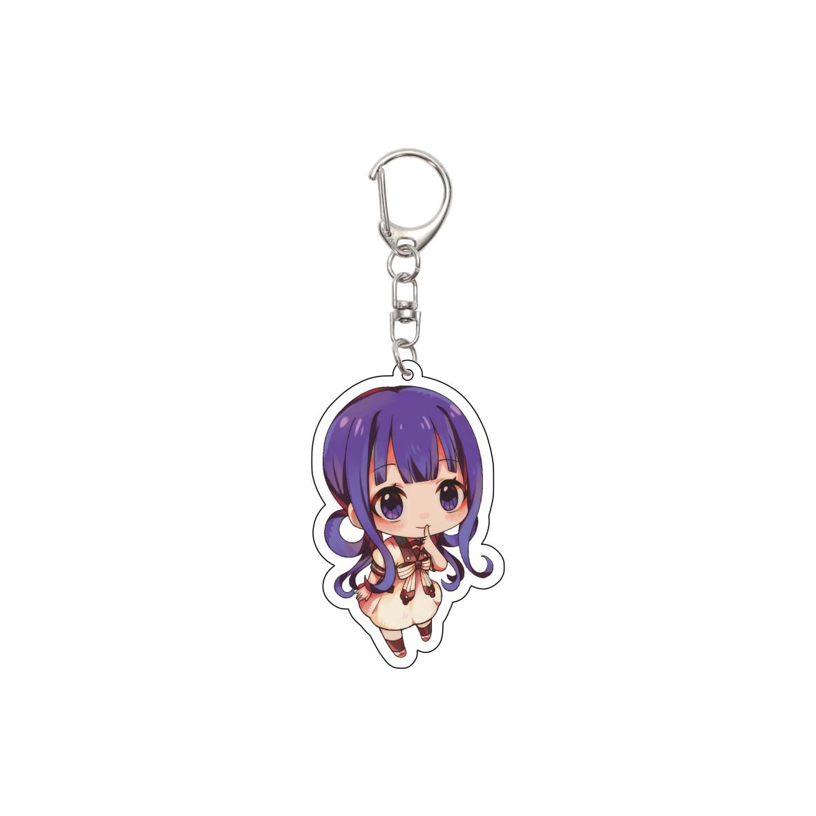 

55MM Anime Keychain Hanako/Yashiro Nene/Minamoto Kou Key Chain Acrylic Model Plate Christmas Gifts 55mm