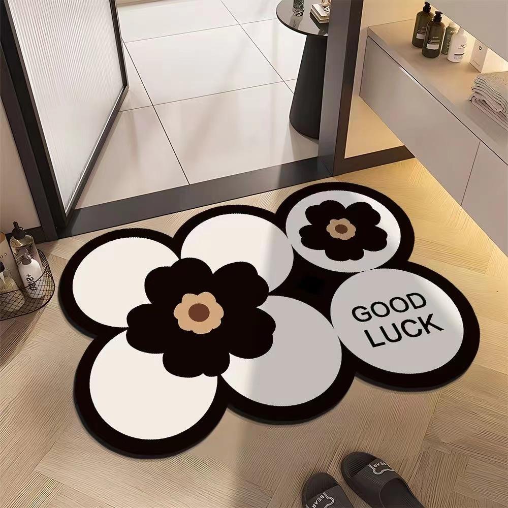 Bathroom Mat Diatom Mud Door Absorbent Mat Quick Dry Non-slip Mat Toilet Toilet Entry Diatom Mud Mat