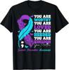 Camiseta Positiva Motivacional de Concienciación sobre la Prevención del Suicidio