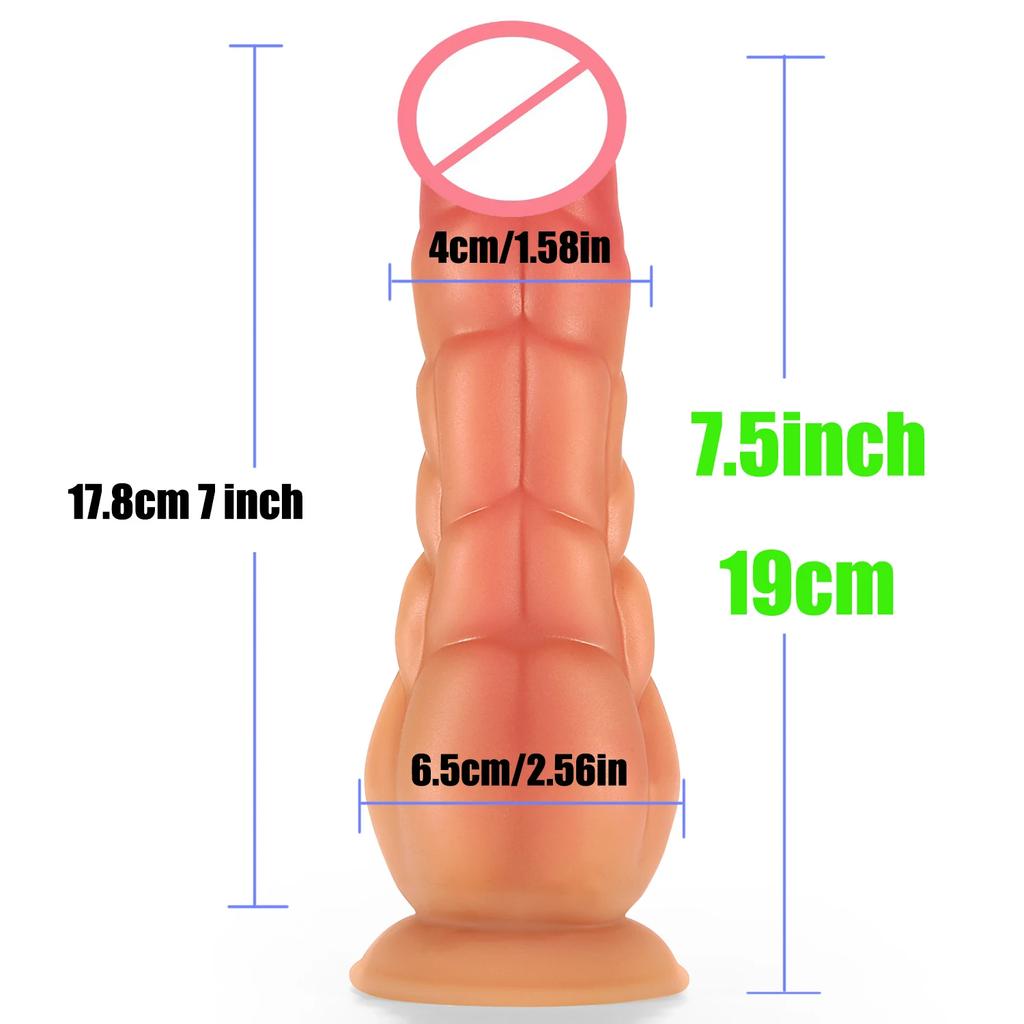 Flüssigsilikon Weiche Simulation Dildo Anal Sexspielzeug Großer Schwanz Weiblich Homosexuell Klitoris Vaginal Masturbator G-Punkt Stimulator 18