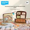 Rays Fish Mountain River Adventure: Interactive Geography Board Game for Kids and Parents - Explore Chinese Cities