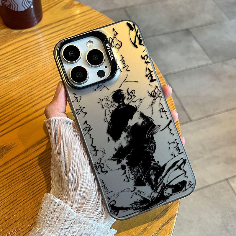 Cool Image Calligraphy Phone Case For IPhone 17 17E 16E Air 16 15 14 13 12 11 Pro Max Plus Luxury Protective Funda Unique Cover