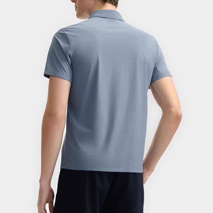 New FILA WHITE Polo Shirt Men's Polar Ice Blue F11M523110F-BU