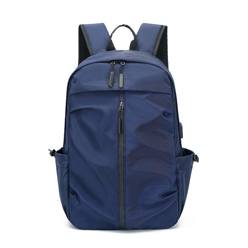 Schoolbag Backpack Men's Business Casual Computer Bag Waterproof Travel Bag Tide Student School Bag Commuter Bag