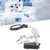 Helping Hand Adjustable LED Light Magnifying Lens Soldering Station Third Hand Solder Auxiliary Clamp