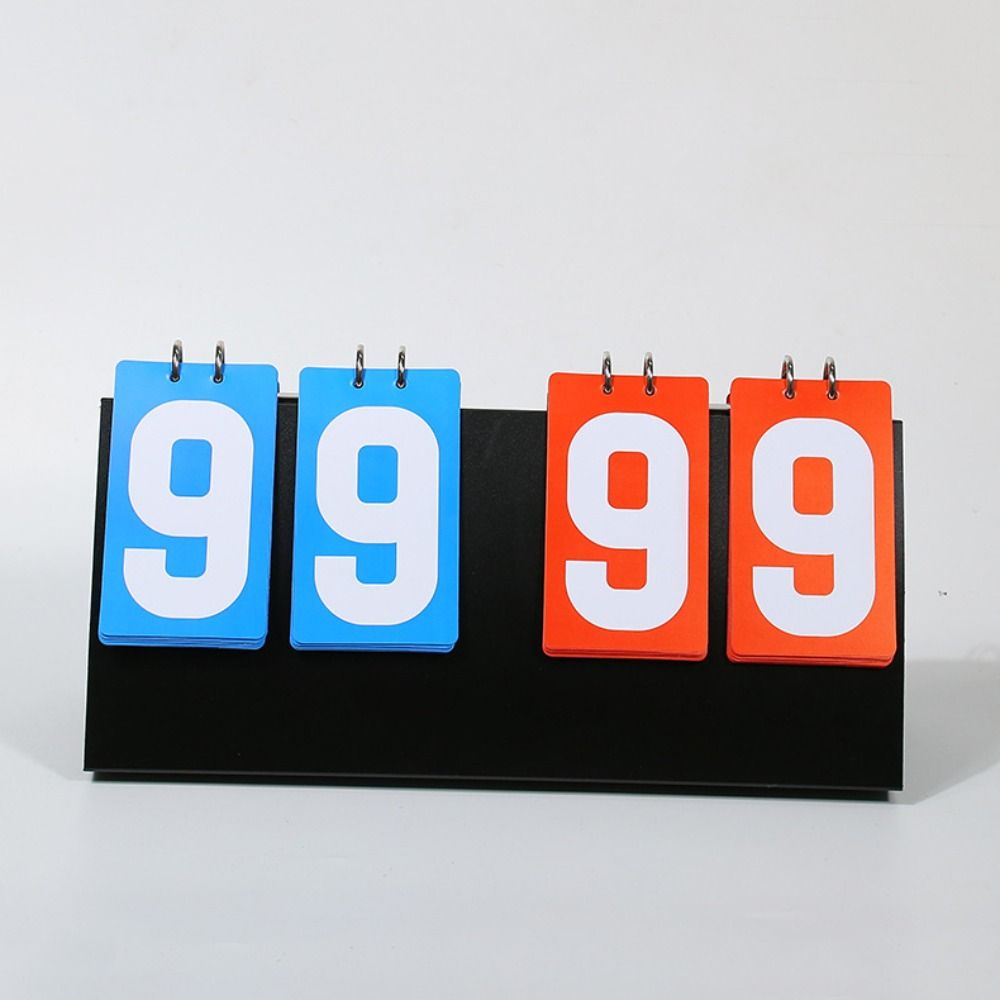 4-Digit Basketball Scoreboard Tabletop Counter Competition Score Indicator  Sports Referee