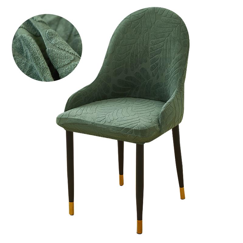 Huse pentru scaune curbate Huse pentru scaune elastice din lână polară Huse pentru scaune înalte Huse pentru scaune pentru bucătărie, birou, hotel, petrecere acasă