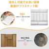 yazi Cutlery Telescopic Cutlery Kitchen 3 Side Cutlery Chopstick Organizing Telescopic Fixed Suction Cup Included on 4 Case, Tray, Storage, Drawer,