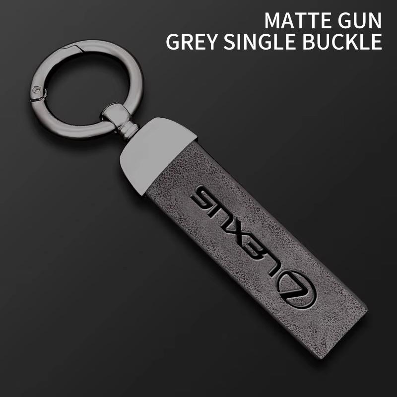 lexus Car Logo Key Chain Metal Leather Keyring Auto Keychain For Lexus F SPORT ES RX NX LS UX LM LX GX LC RZ IS CT GS RC HS SC T QQ6