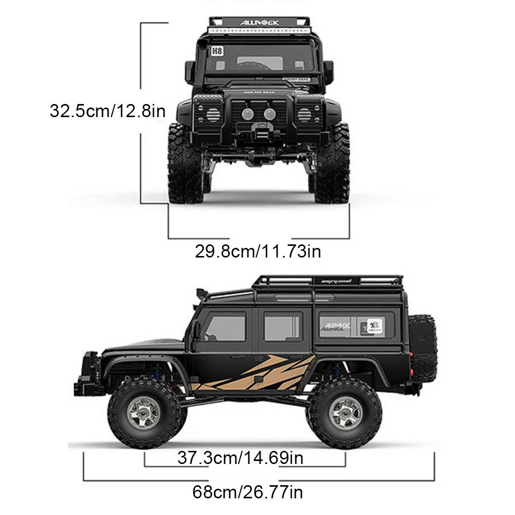 

1/8 MJX H8H/ H8H+ V2 внедорожный радиоуправляемый автомобиль безщеточный скалолазный автомобиль с легкой блокировкой дифференциала 8-канальный симулятор приложение радиоуправляемый автомобиль
