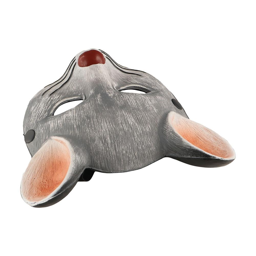 For Women Men Cosplay Accessory Halloween Masks Half Face Mask Mouse Face Cover 3D Animal Mask