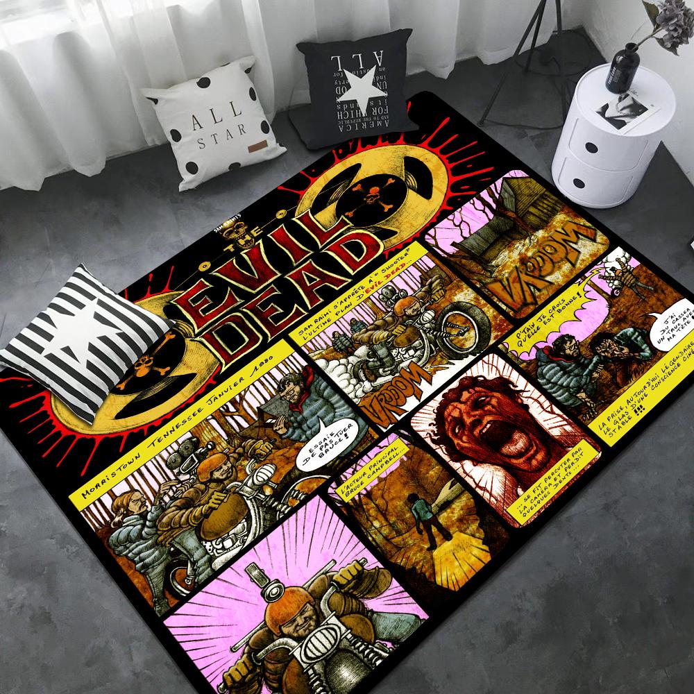 The Evil Dead Badezimmermatte Kinderzimmer Schlafzimmer Dekoration Balkon Rutschfeste Fußmatte Wohnzimmer Willkommens Teppich