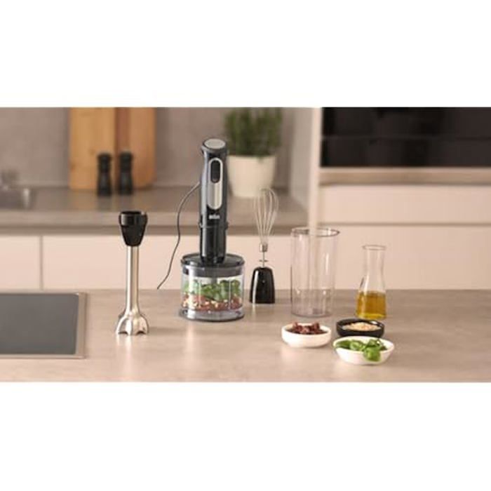 Mixeur À Main - BRAUN - MQ55236M - 1000 W - 25 Vitesses - Power Bell Plus