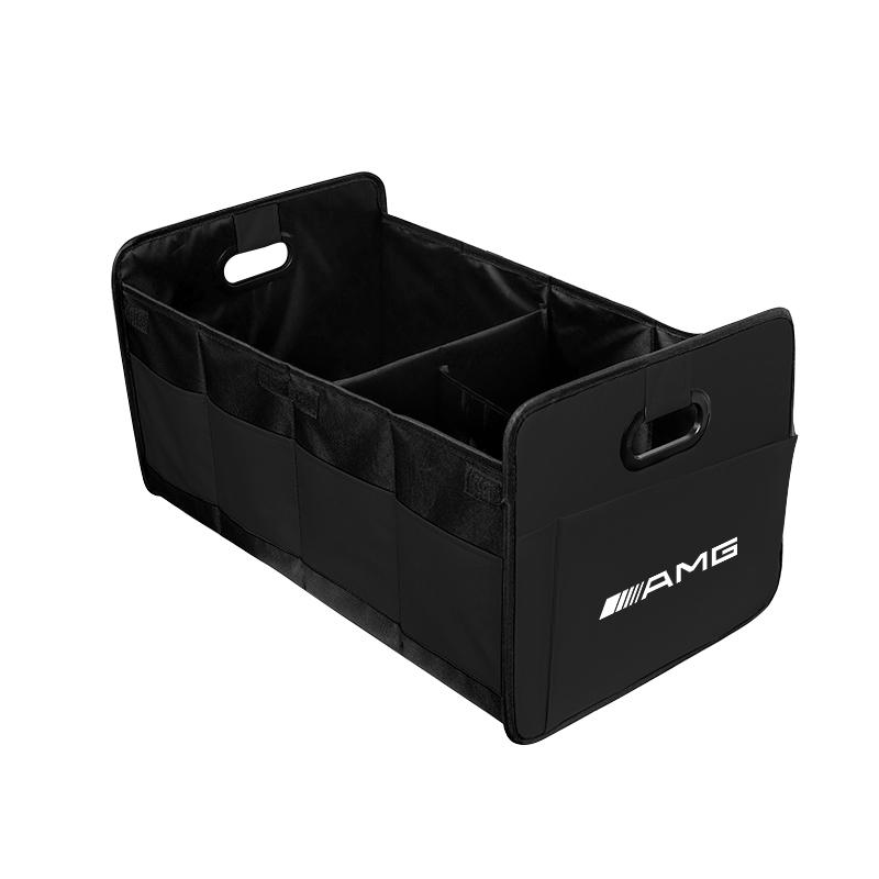 Car Trunk Organizer Storage Box Foldable Large-capacity Case For Mercedes Benz AMG E S C A B Class GLE W204 W203 W205 W210 W213