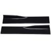 6PCS 2M Universal Side Skirts Extension Rocker Panels Lip Splitters For Chevy Chevrolet Camaro SS 2000-2022 Car Accessories