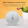 Tuya Zigbee Temperature And Humidity Sensor Voice Control Intelligent Home Hygrometer Real-time Monitoring Voice without battery