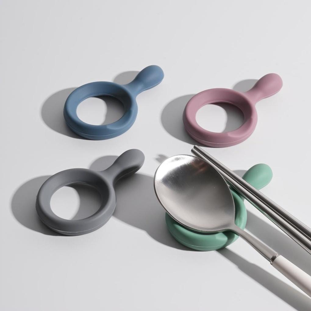 El Pastel Silicone Spoon Rest 4-piece Set