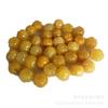 Yellow Dragon Jade Pumpkin Beads - DIY Jewelry Accessories for Bracelets & Necklaces.