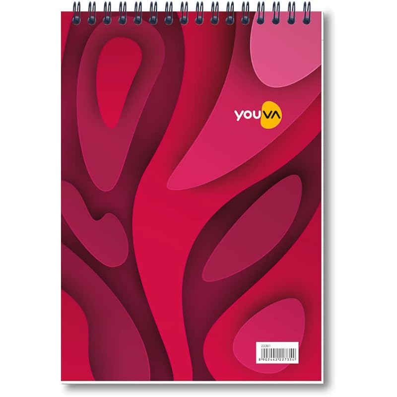 YOUVA Navneet My Notes Office Notebook Journal For Personal And Office Use | Top Wiro/Spiral Bound | Single Line | A5 Si