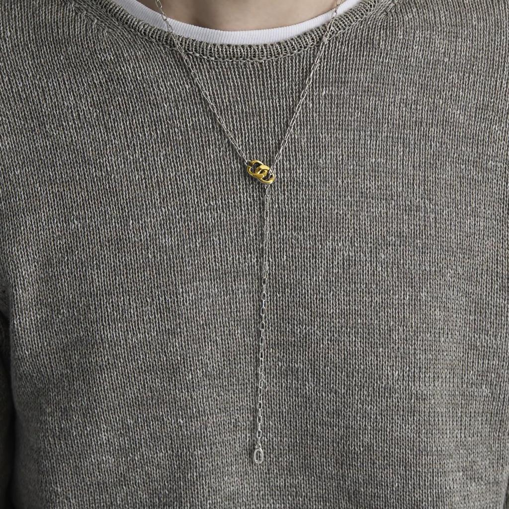 Plus Silver Necklace 112314320903 4.C.Homme