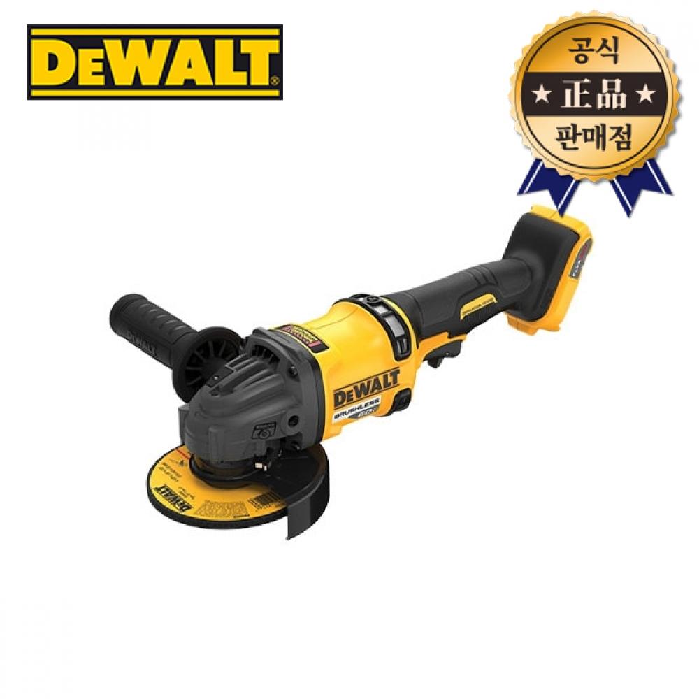 

Аккумуляторная угловая шлифовальная машина DeWalt DCG418X2 60 В 3,0 ААч 2 батареи 5 дюймов 125 мм триггер