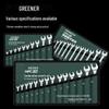 "Green Forest Plum Blossom Dual-Purpose Wrench Set"