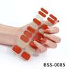 Gel Manicure Stickers Semi-cured Gel Nail Stickers Nail Polish Glue Manicure Stickers