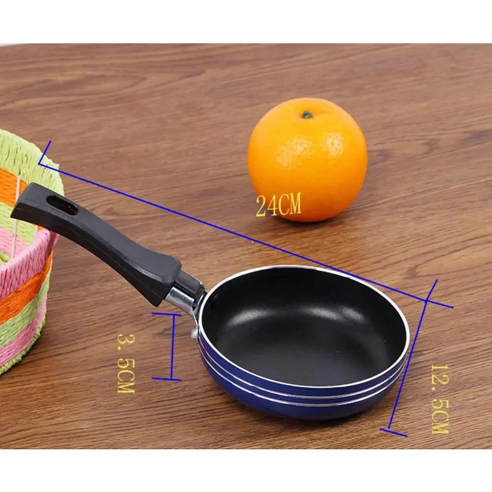 Tigaie de 12,5 cm Egg Master Pancake Maker Vase de gătit Oală cu tehnologie antiaderență