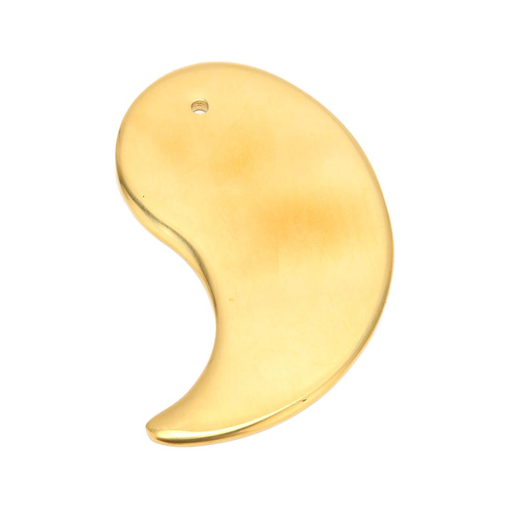 Facial Guasha Tool Stainless Steel Smoother Edges Scraping Massage Tool for Back Legs Arms Neck Shoulder Home Massage
