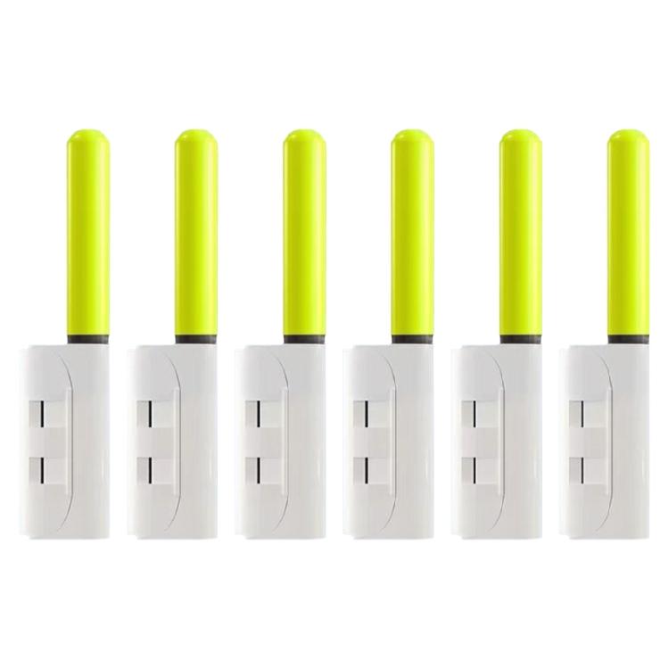

6Pcs Waterproofs LED Night Fishing Rod Light Stick Replacement Fishing Rod Tip Glow Stick Feeders Bites Alarm Tackle