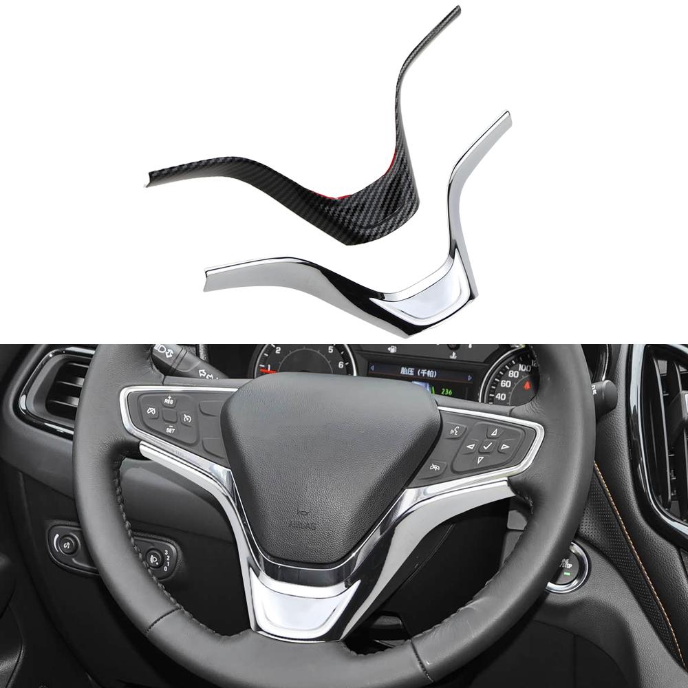 Car Steering Wheel Panel Trim Cover for Chevrolet Equinox 2017 -2020 2021 2022 2023 Decoration Sticker Trim Interior Accessories