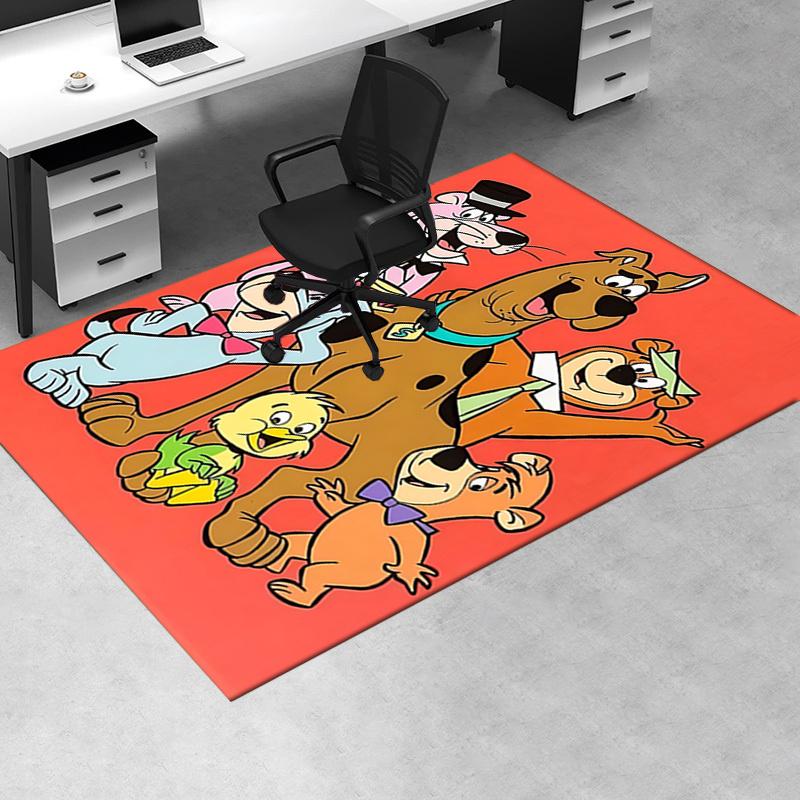 Scooby-Doo Office Chair Mat: Home Decor, Sofa Carpet, Office Rug Gift for All Rooms