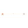 Swarovski Remix Collection Clover Strand Bracelet Rose Gold Tone Women Bracelet 5375185
