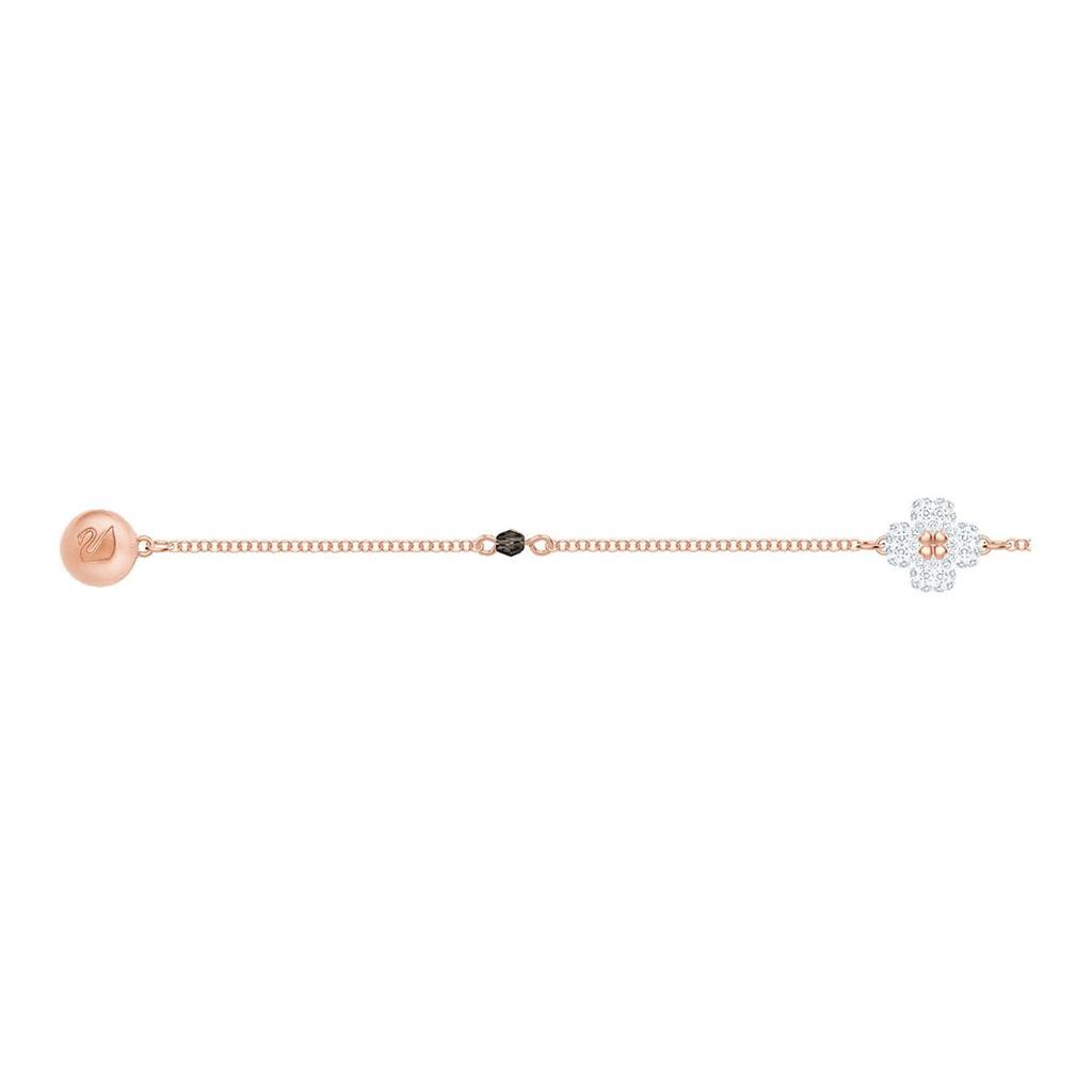 Swarovski Remix Collection Clover Strand Bracelet Rose Gold Tone Women Bracelet 5375185