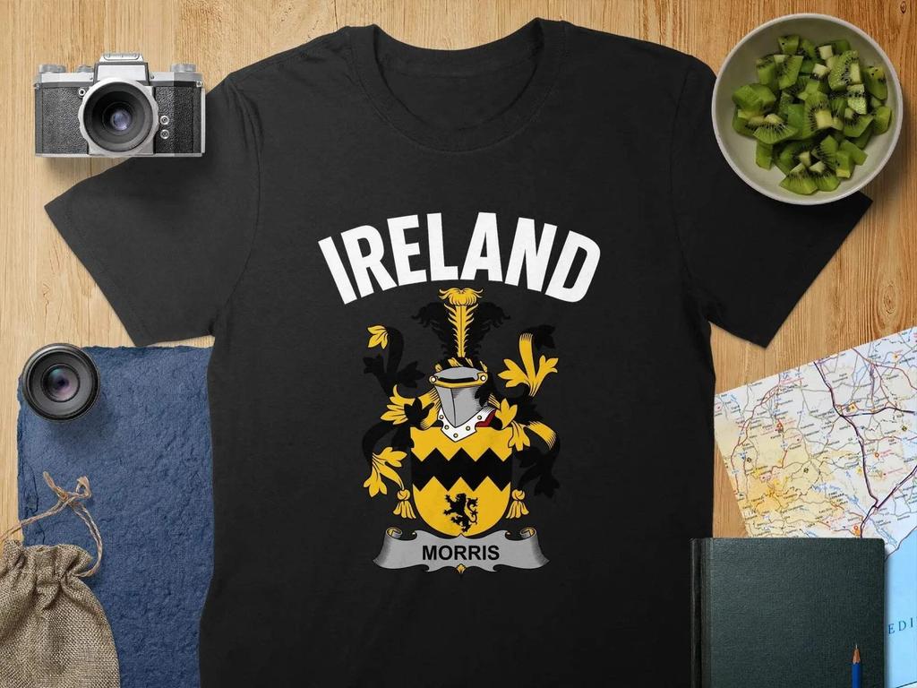Morris Coat Of Arms Irish T-Shirt