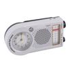 Portable Radio Rechargeable Battery Operated FM AM SW Multi Band Radio with Clock 3W Speaker for Music News Traffic Updates